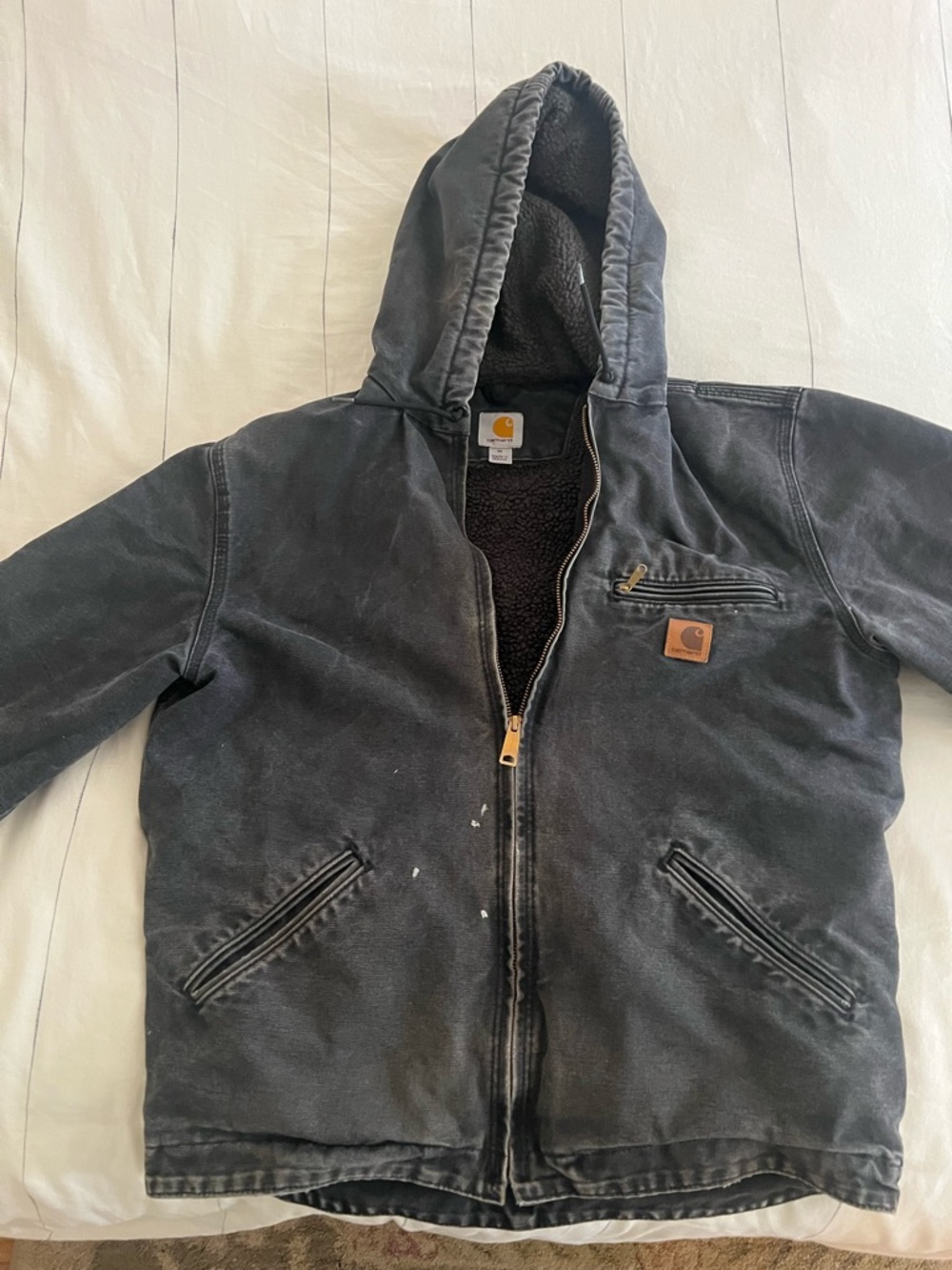 Carhartt Black Hooded Jacket